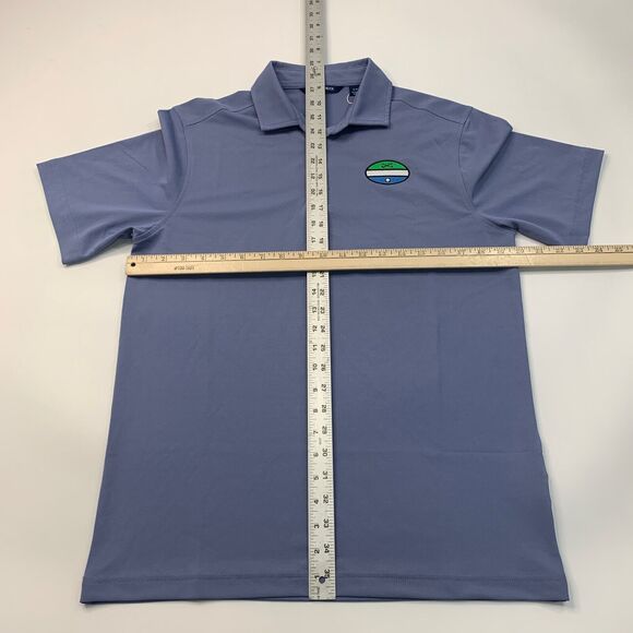 Cutter & Buck Polo Shirt Mens S Small Hyacinth Eco Golf Short Sleeve Stretch - Picture 5 of 11
